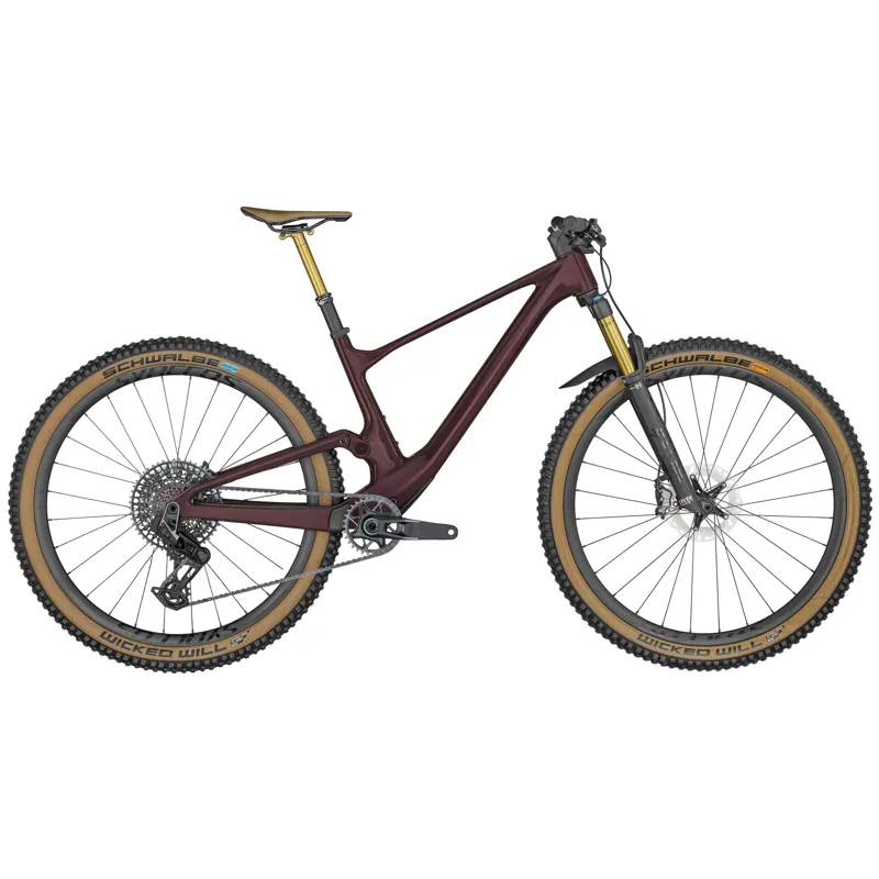 Scott Spark 900 TR Mountain Bike In Carbon Red