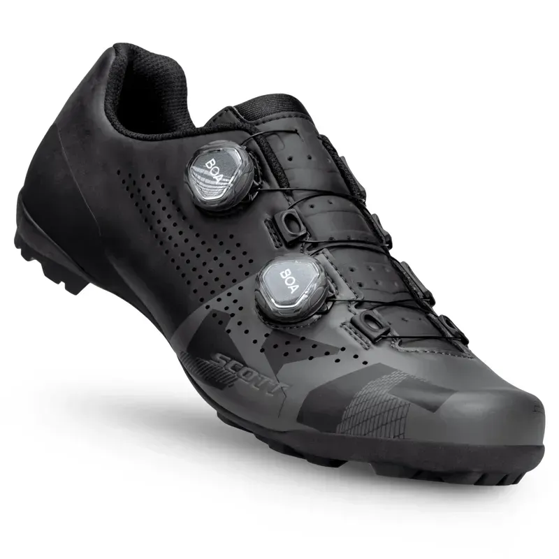 Scott Gravel RC Shoes in Matt Black/Grey