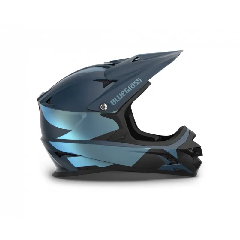 Bluegrass Intox Blue MTB Helmet-1