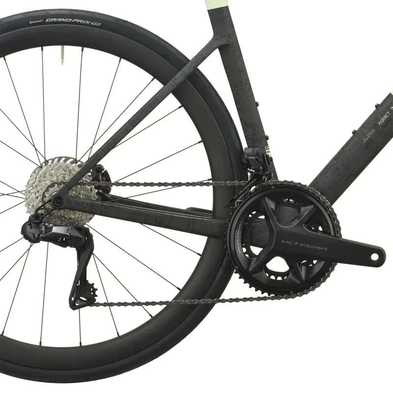 Scott Addict RC 20 Road Bike in Cream Green/Carbon Black-3