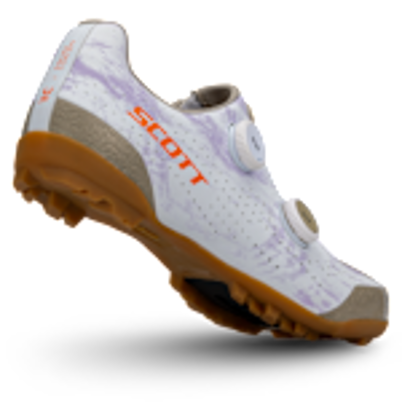 Scott Gravel RC Shoes in White/Beige-1