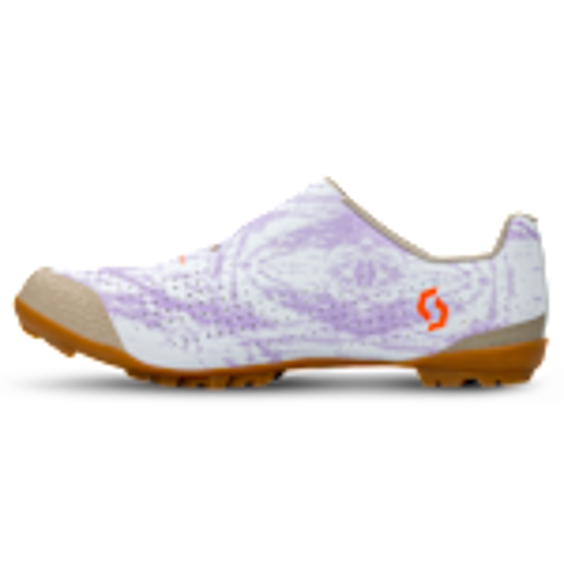 Scott Gravel RC Shoes in White/Beige-3
