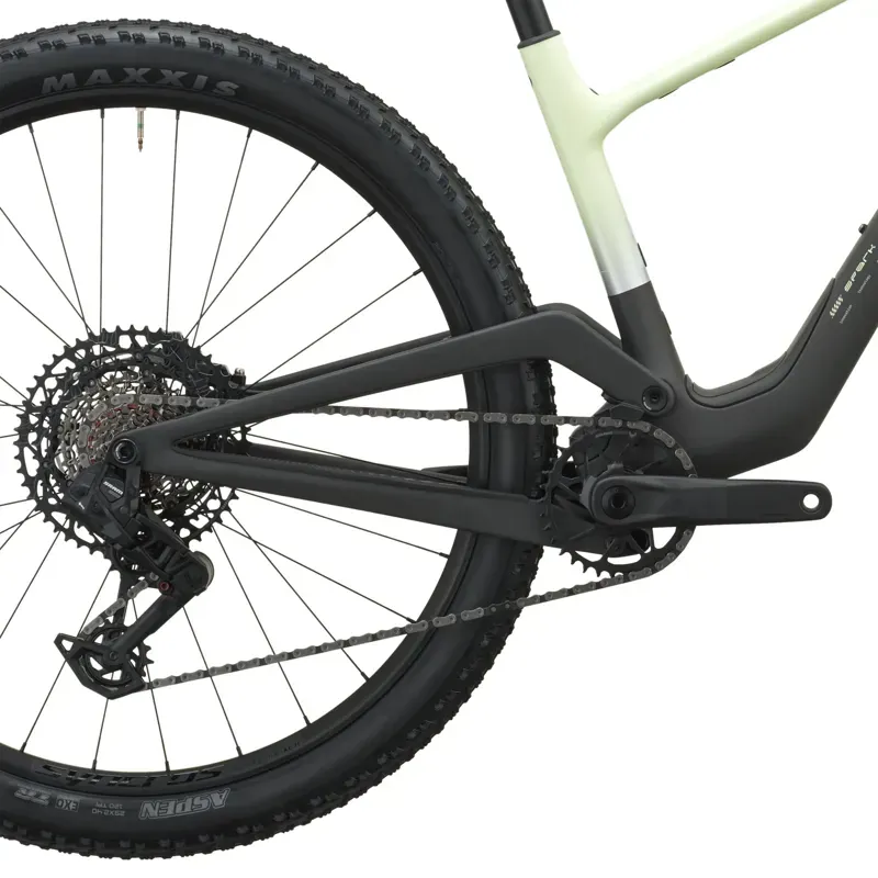 Scott Spark RC Team XC Race Bike in Cream Green/Carbon Black-5