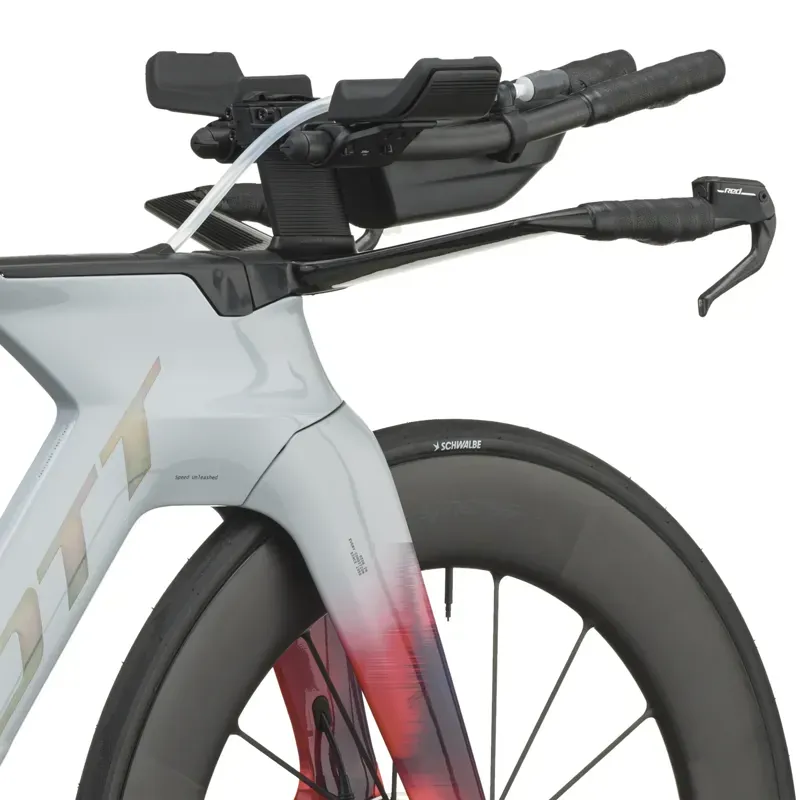 Scott Plasma RC Ultimate Triathlon Bike in Narwal Grey/Gloaming Orange-6