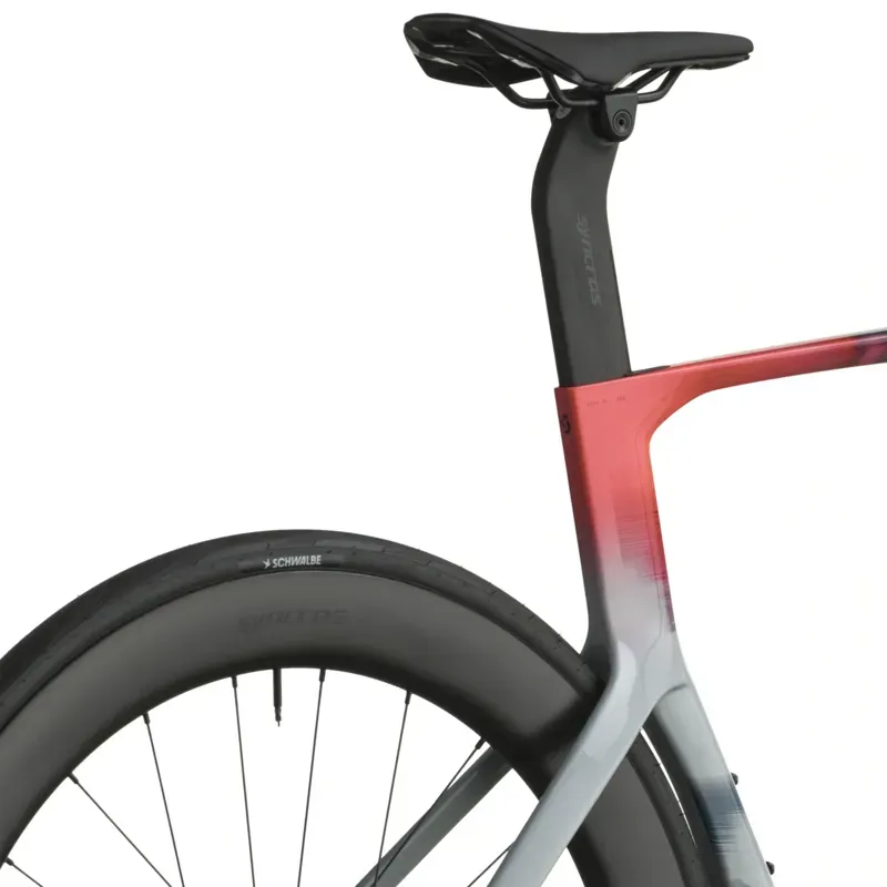 Scott Foil RC TRI Road Bike in Narwal Grey/Gloaming Orange-7