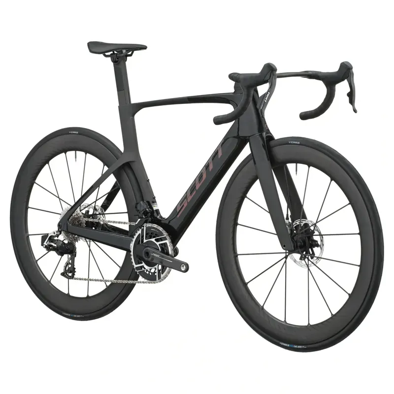 Scott Foil RC Ultimate Road Bike in Piano Black/Carbon Black-1