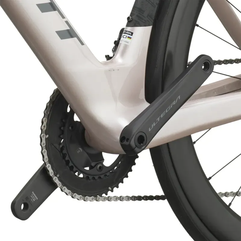 Scott Foil RC 10 Road Bike in Champagne Pink/Carbon Black-5