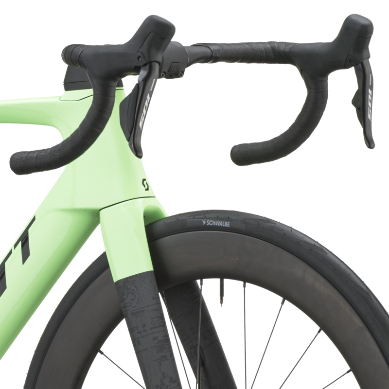 Scott Foil RC 20 Road Bike in Paradise Green/Carbon Black-4
