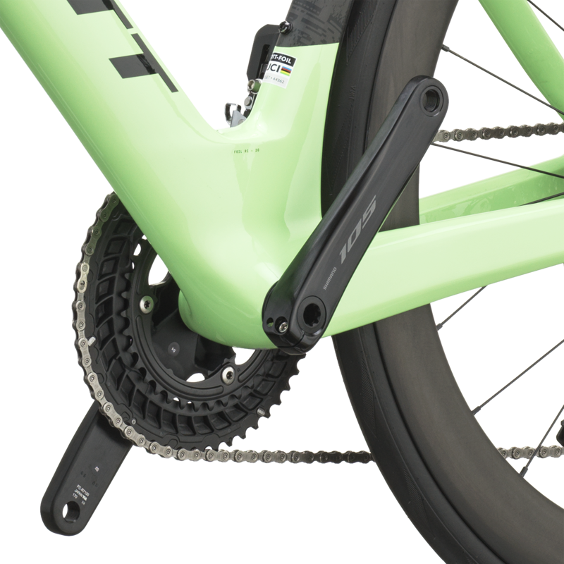 Scott Foil RC 20 Road Bike in Paradise Green/Carbon Black-5