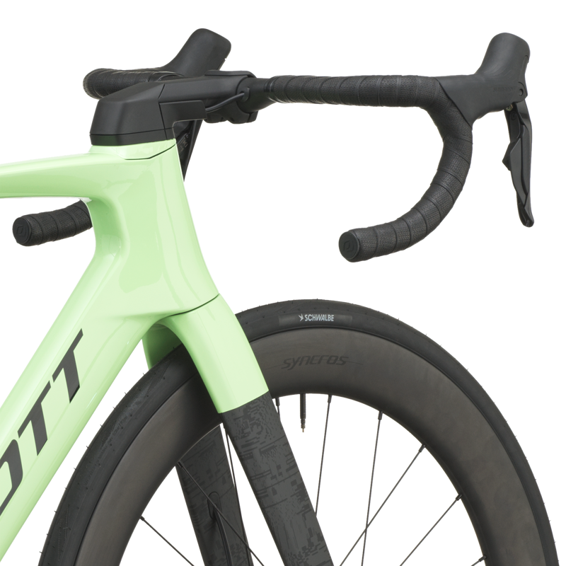 Scott Foil RC 20 Road Bike in Paradise Green/Carbon Black-6