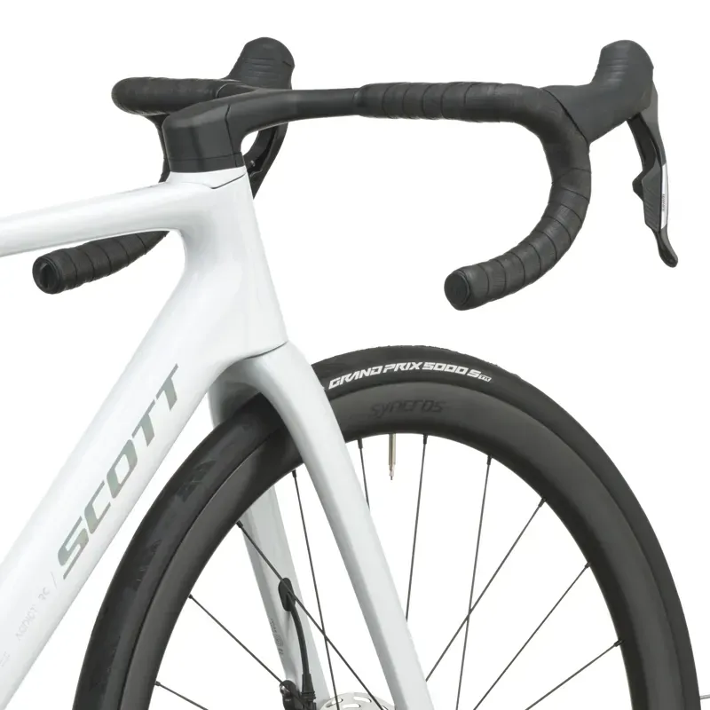 Scott Addict RC Team Road Bike in Rainbow White-7