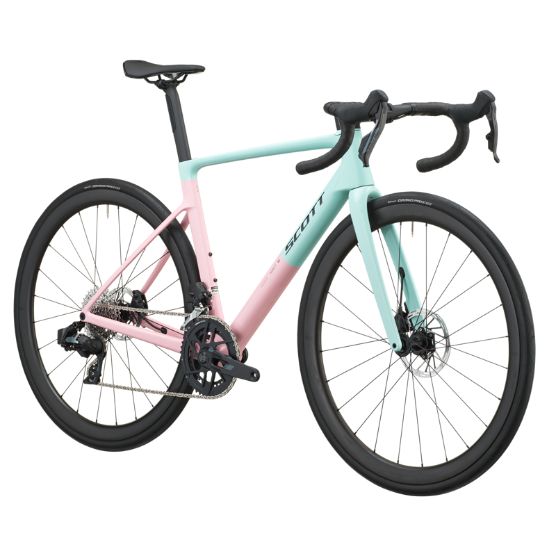 Scott Addict RC 25 Road Bike in Gelato Blue/Gelato Pink-1