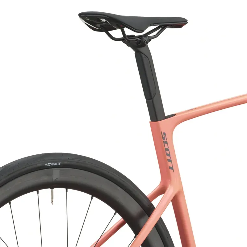 Scott Addict 25 Road Bike in Peach Pink-7