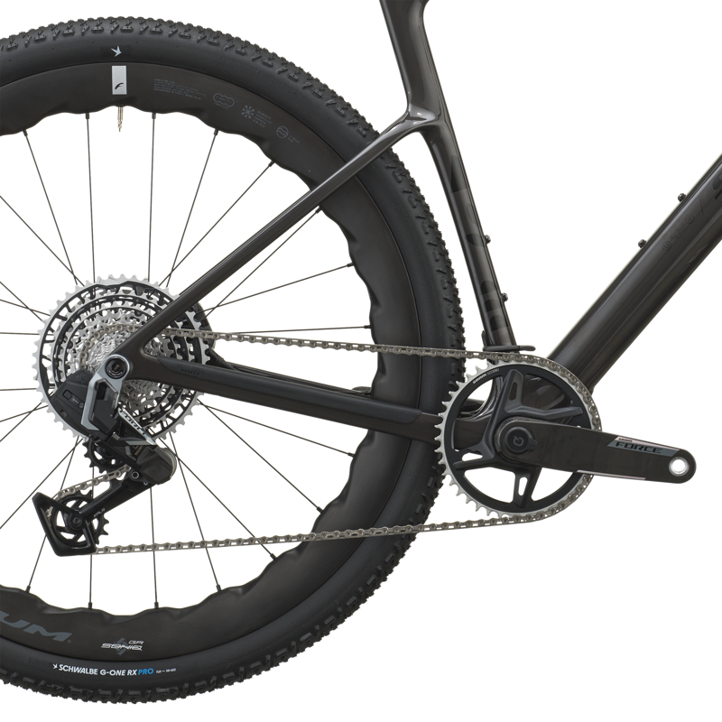 Scott Addict Gravel 20 Bike in Watery Black-3