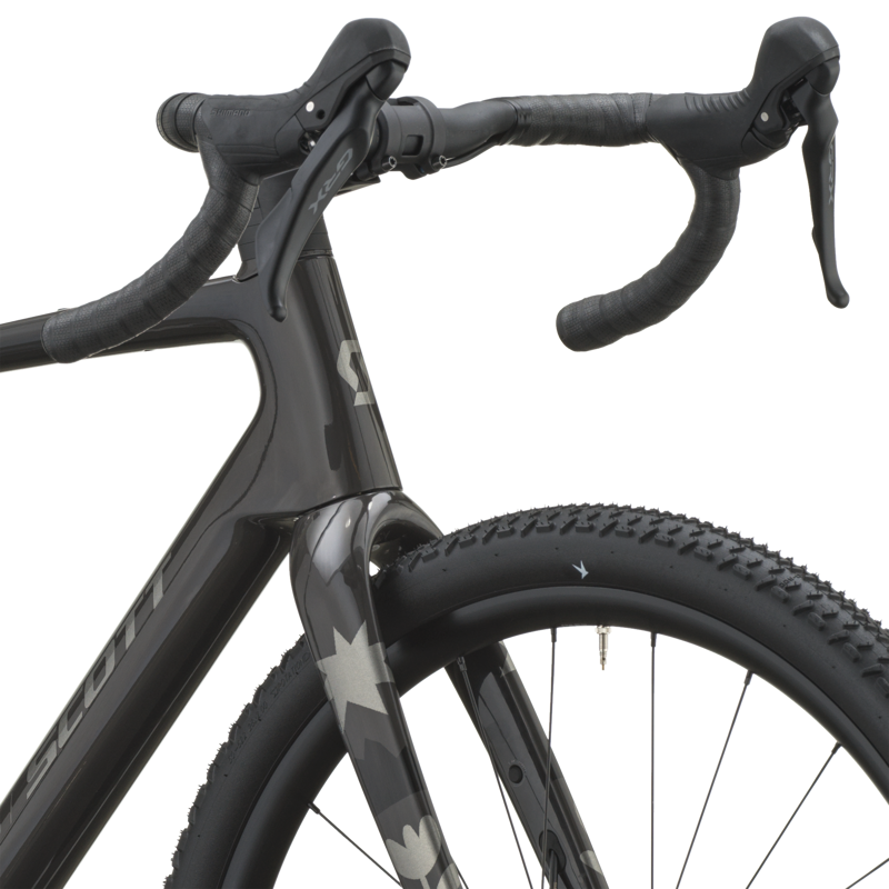 Scott Addict Gravel 40 Bike in Carbon Black-4