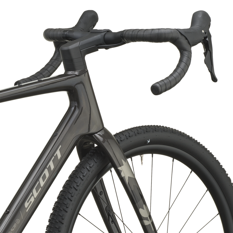 Scott Addict Gravel 40 Bike in Carbon Black-6