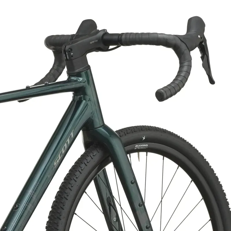 Scott Speedster Gravel 10 Bike in Hornblende Green-5