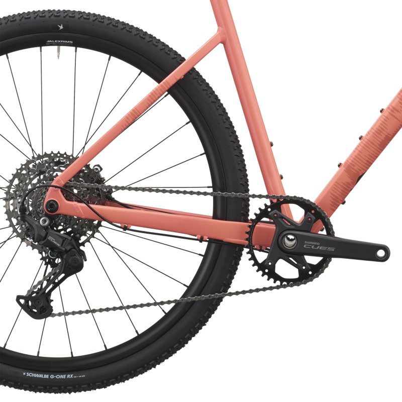 Scott Speedster Gravel 40 Bike in Peach Pink-3
