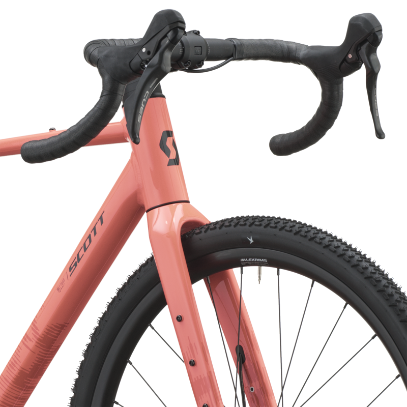 Scott Speedster Gravel 40 Bike in Peach Pink-4