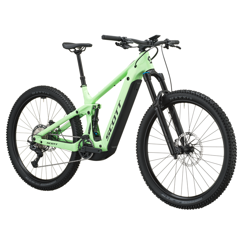 Scott Strike 10 eMountain Bike in Paradise Green-1