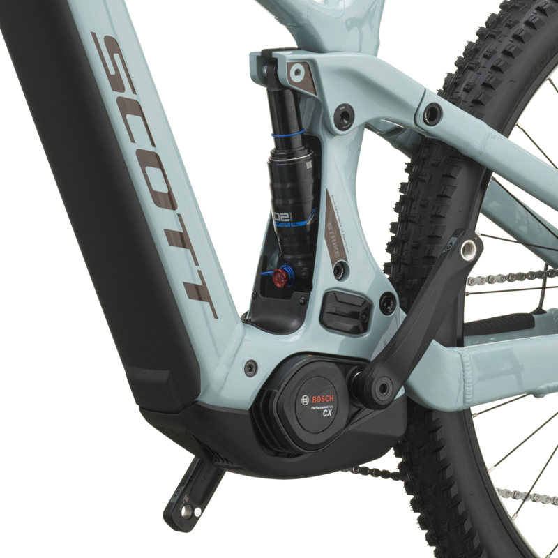 Scott Strike 30 eMountain Bike in Mist Blue-5
