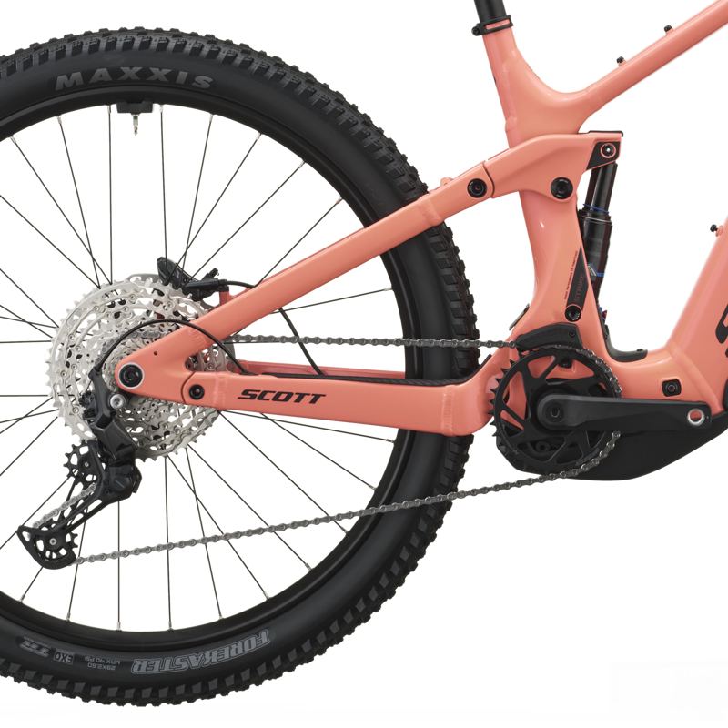 Scott Strike 30 eMountain Bike in Peach Pink-3
