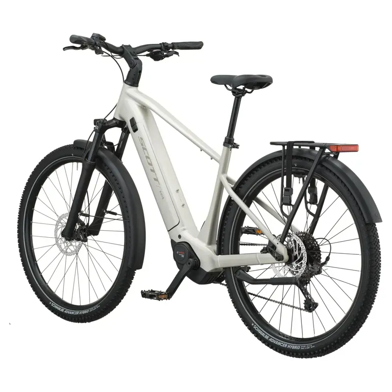 Scott Axis 10 eHybrid Bike in Ivory Beige-2