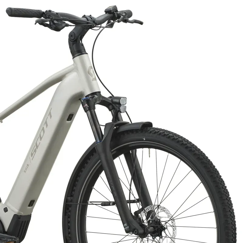 Scott Axis 10 eHybrid Bike in Ivory Beige-3
