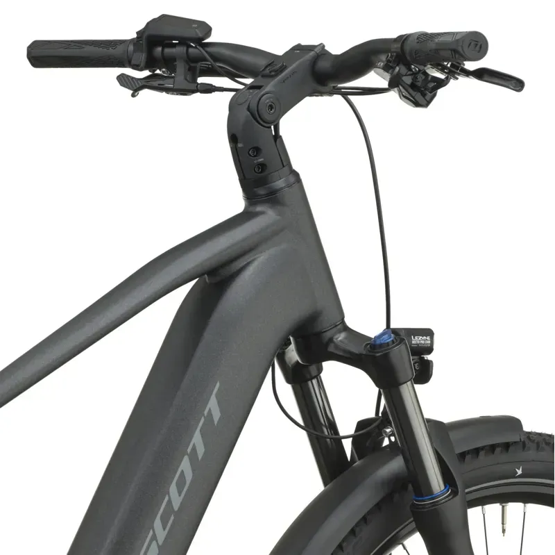 Scott Axis 20 eHybrid Bike in Granite Black-4