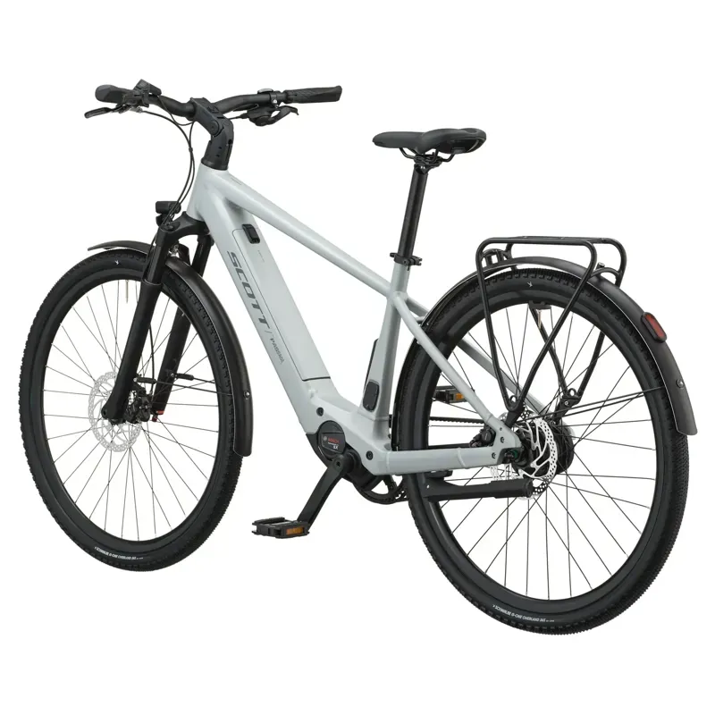 Scott Passage 10 Belt eHybrid Bike in Cloud Grey-2
