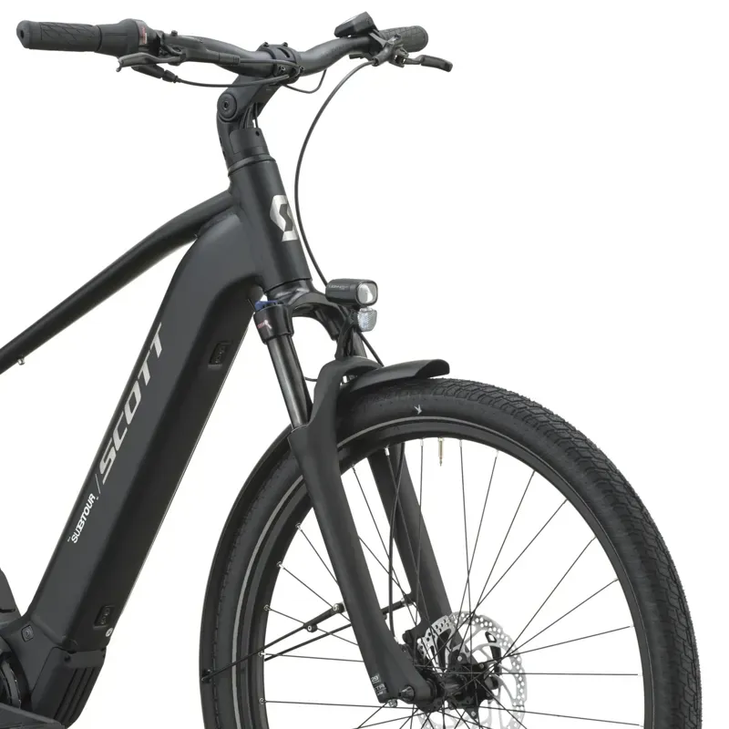 Scott Sub Tour 50 eHybrid Bike in Black-3