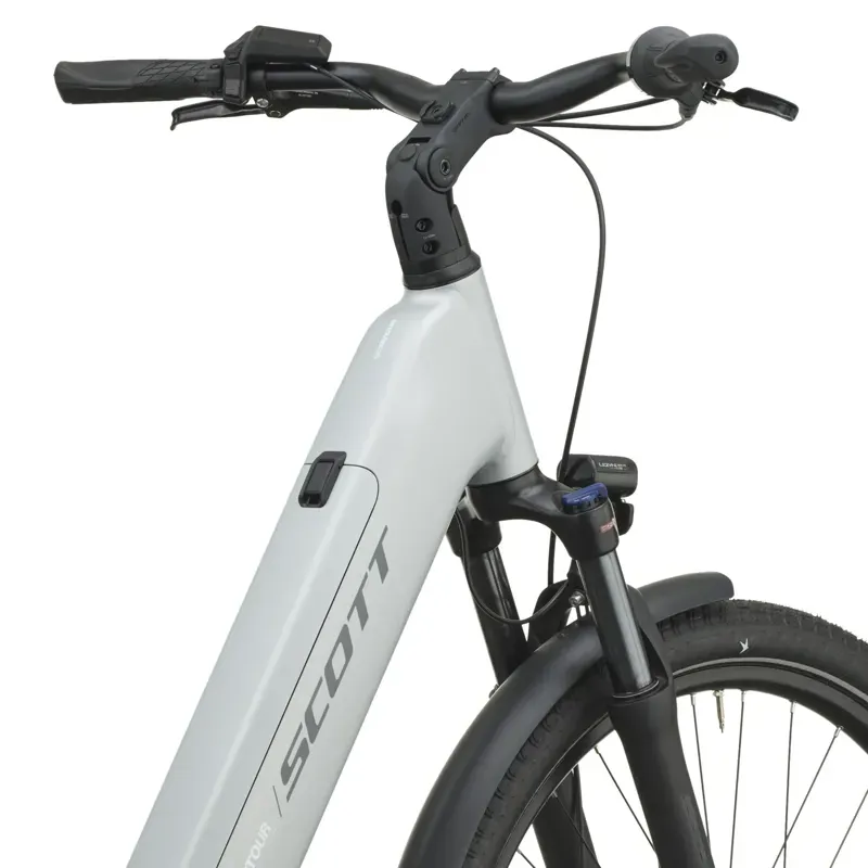 Scott Sub Tour 50 Wave eHybrid Bike in Cloud Grey-4