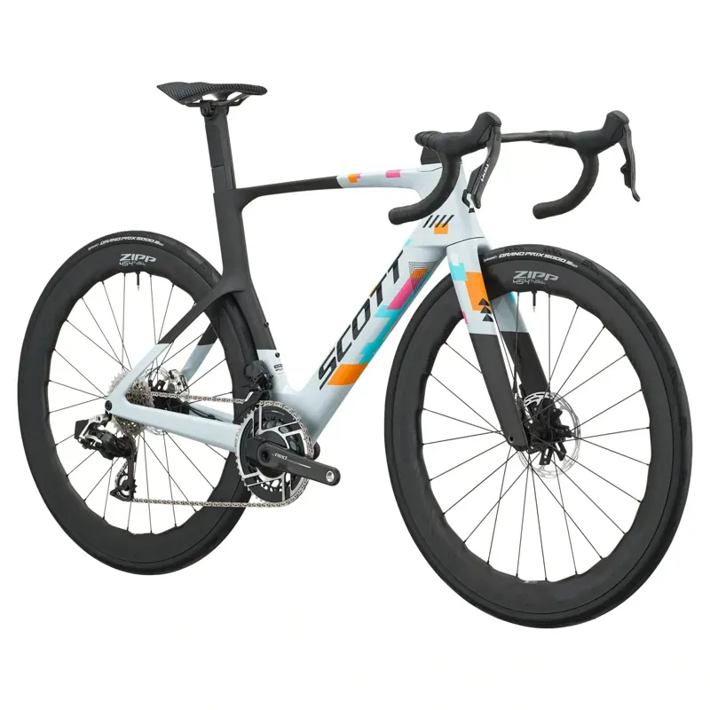 Scott Foil RC Team Replica Aero Road Bike in Team Clear-1