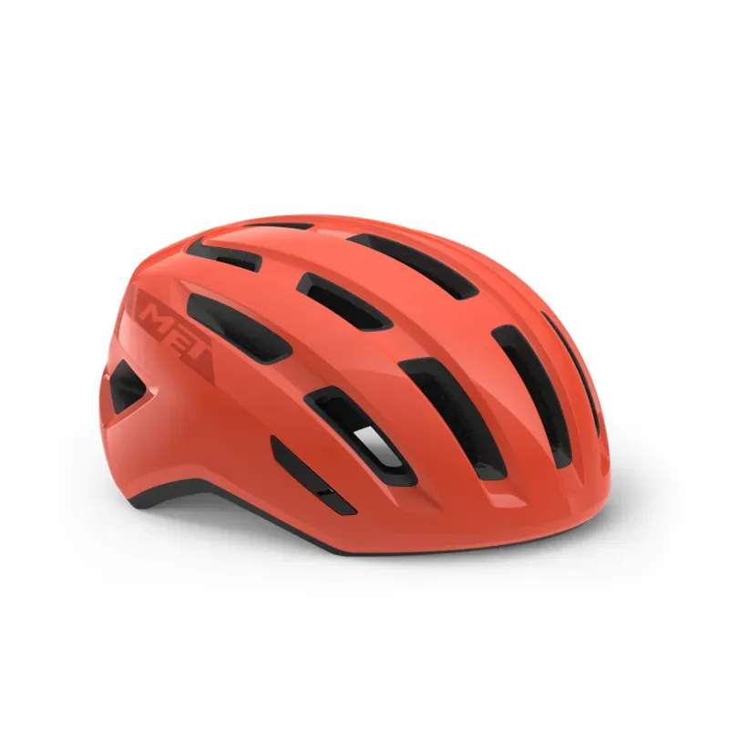 Met Miles Helmet in Coral/Black