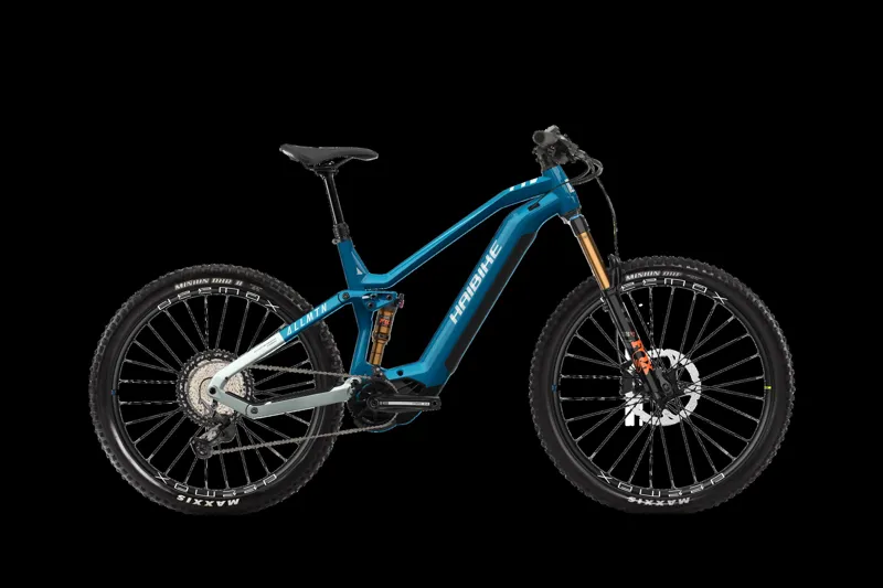 Haibike Allmtn 10 Electric MTB Bike Blue-1