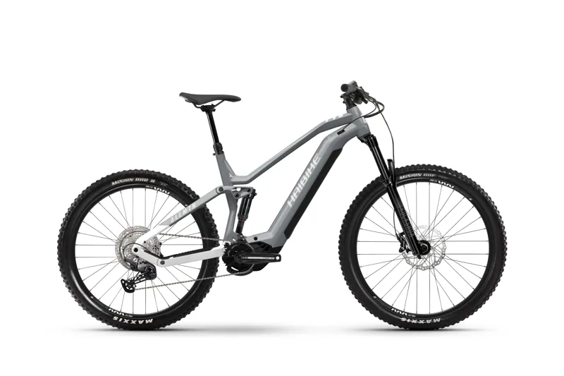 Haibike ALLMTN Electric MTB Bike Cold Grey White Silver 202