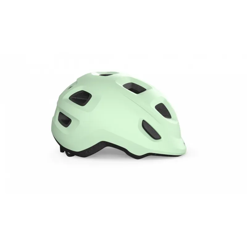 Met Kids Hooray Bike Helmet in Frosty Green-1