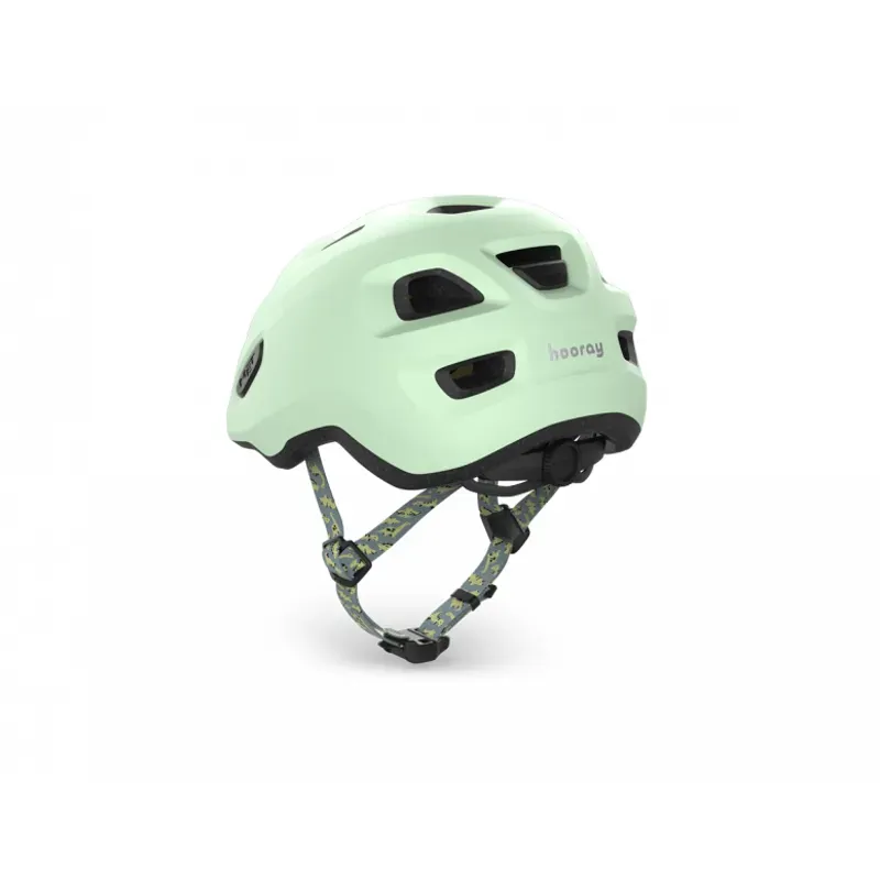 Met Kids Hooray Bike Helmet in Frosty Green-3