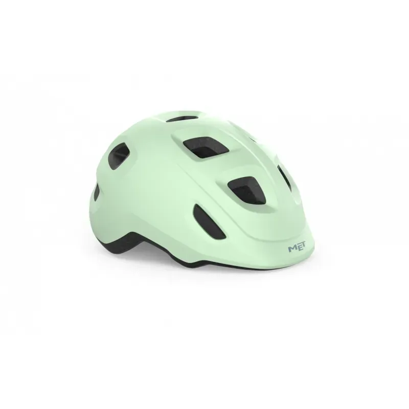 Met Kids Hooray Bike Helmet in Frosty Green