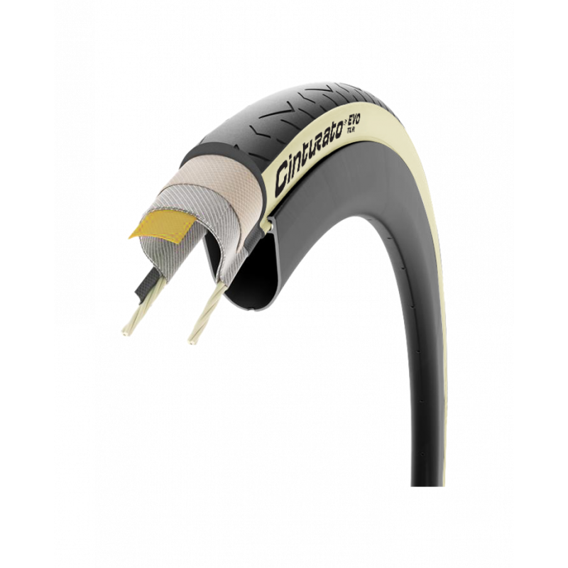 Pirelli Cinturato EVO TLR Retro Cream 700x Road Tyre-5