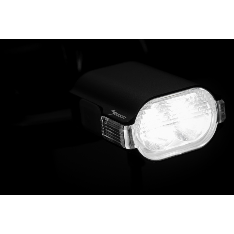 Moon E-Power Front Light with 1000 Lumens in Black-5