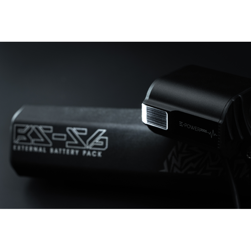 Moon E-Power Front Light with 2000 Lumens in Black-2