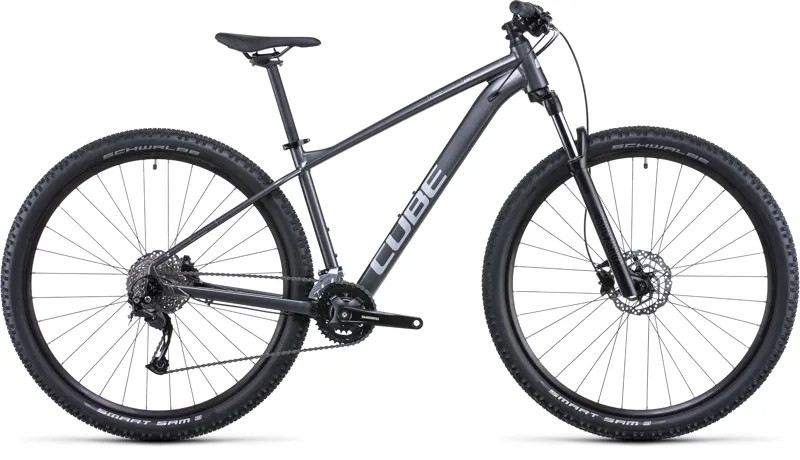 Cube Aim SL Hardtail Mountain Bike in Grey