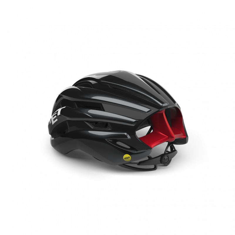 Met Trenta MIPS Road Helmet in Black/Red-2