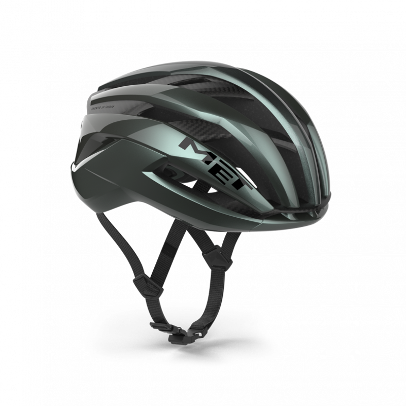 Met Trenta 3K Carbon Airframe Helmet in Teal-4