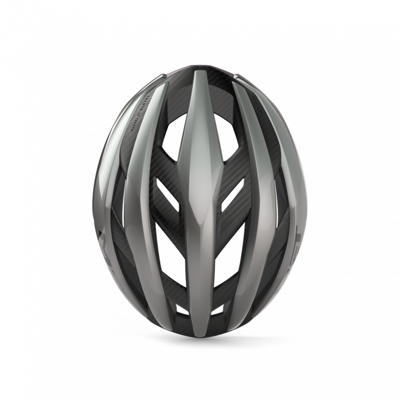 Met Trenta 3K Carbon Airframe Helmet in Opal Grey-3