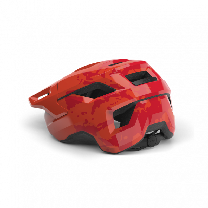 Met Shelter Youth Helmet in Red-2