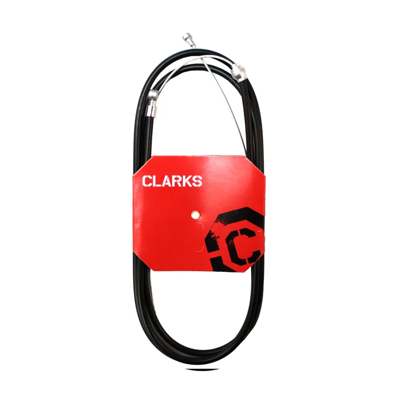 Clarks Universal S S Brake Cable w 2P Outer Casing in Black