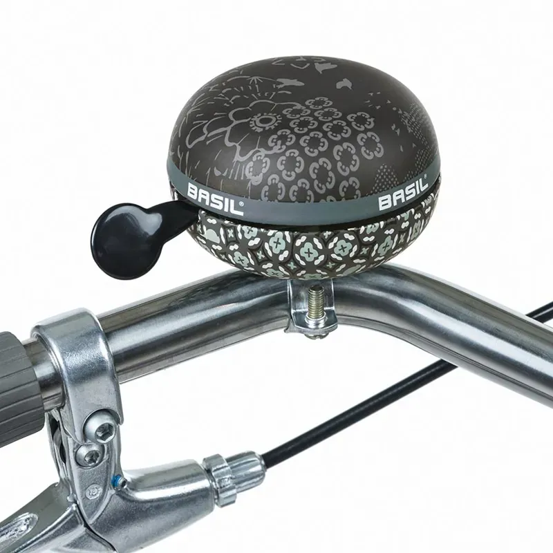 Basil Boheme Bike Bell in Charcoal-1