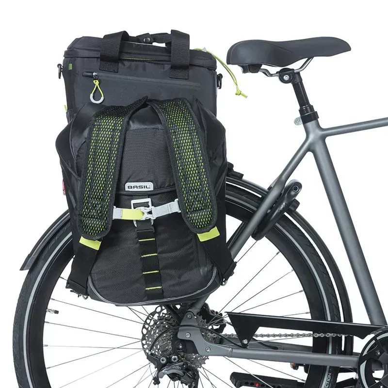 Basil MIK Pannier Bag Tubes in Black-1